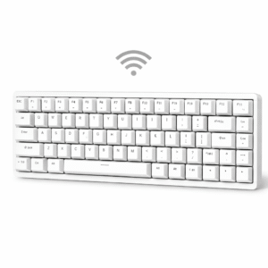 Wireless Keyboard (Compact 75%, White)